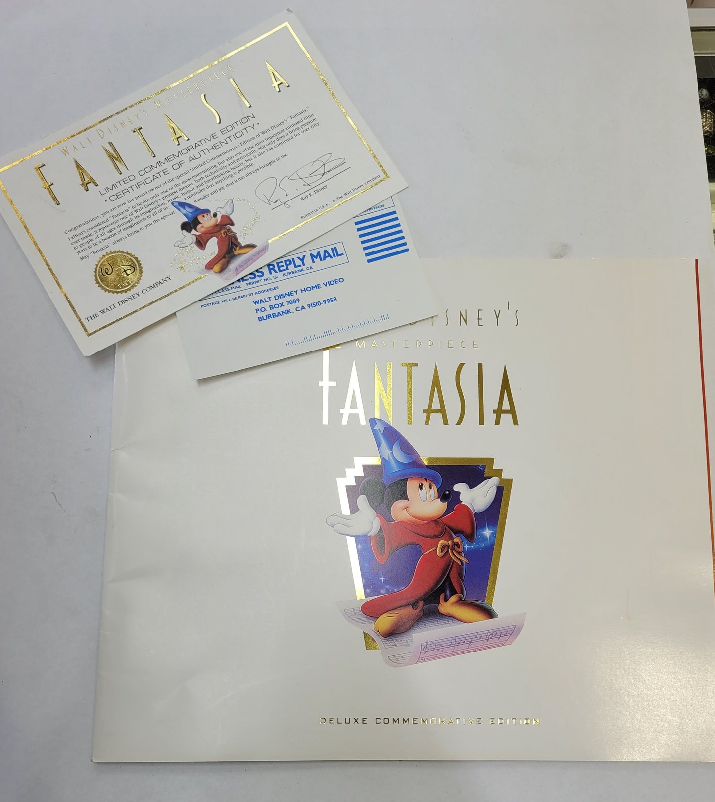 Fantasia Lithograph Box & CD's