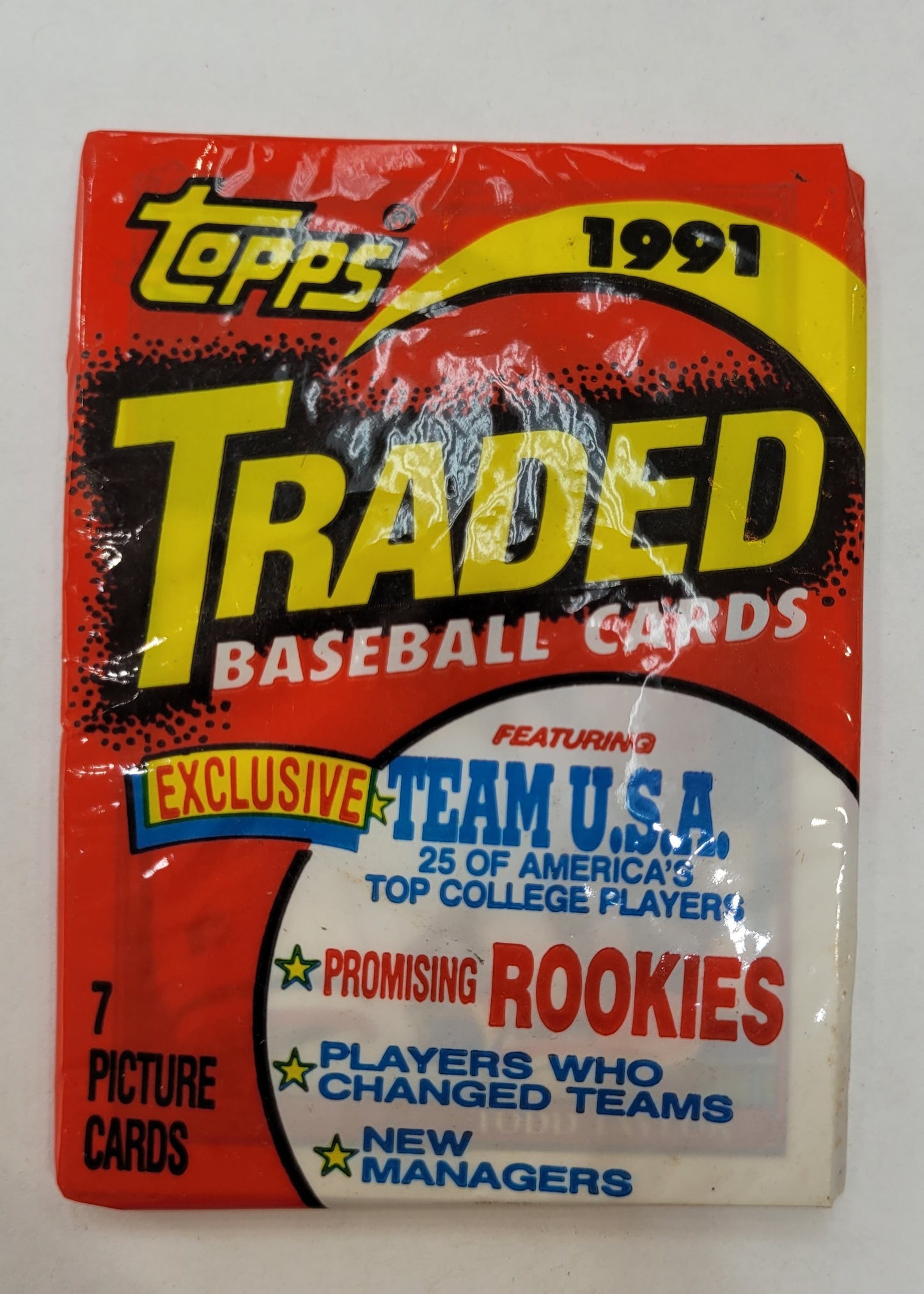 Topps 1991 Baseball Cards Unpopened
