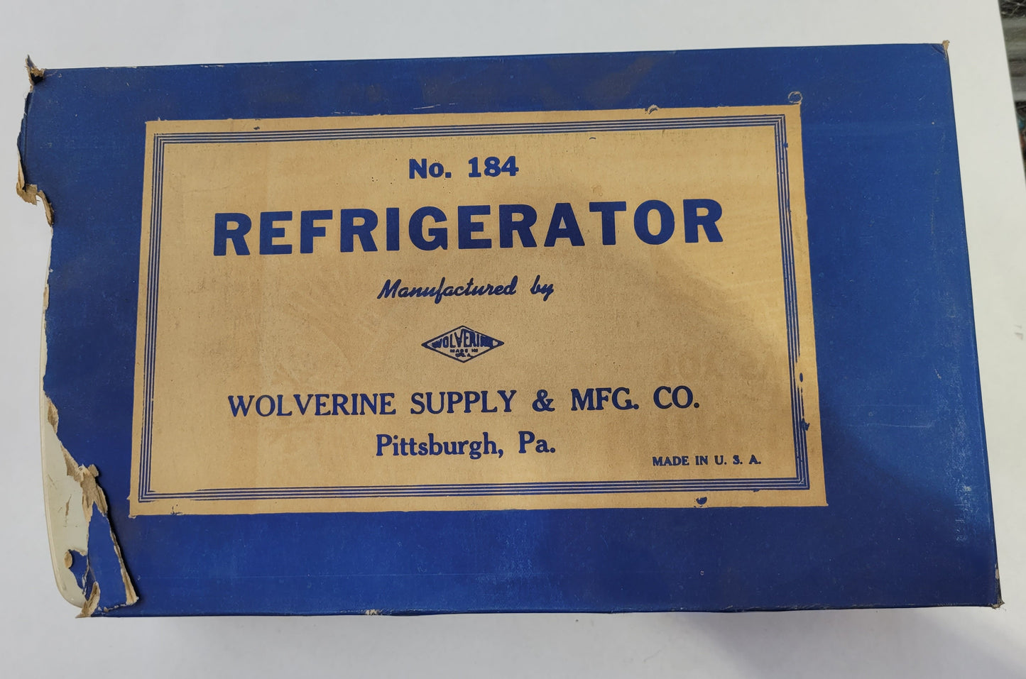 Refrigerator Wolverine Supply Steel