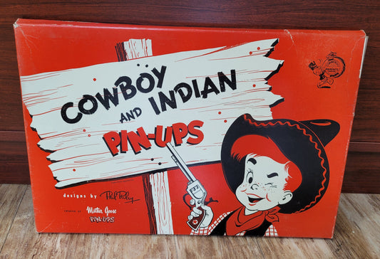 "Cowboy & Indian" Pin Ups Phil Riley