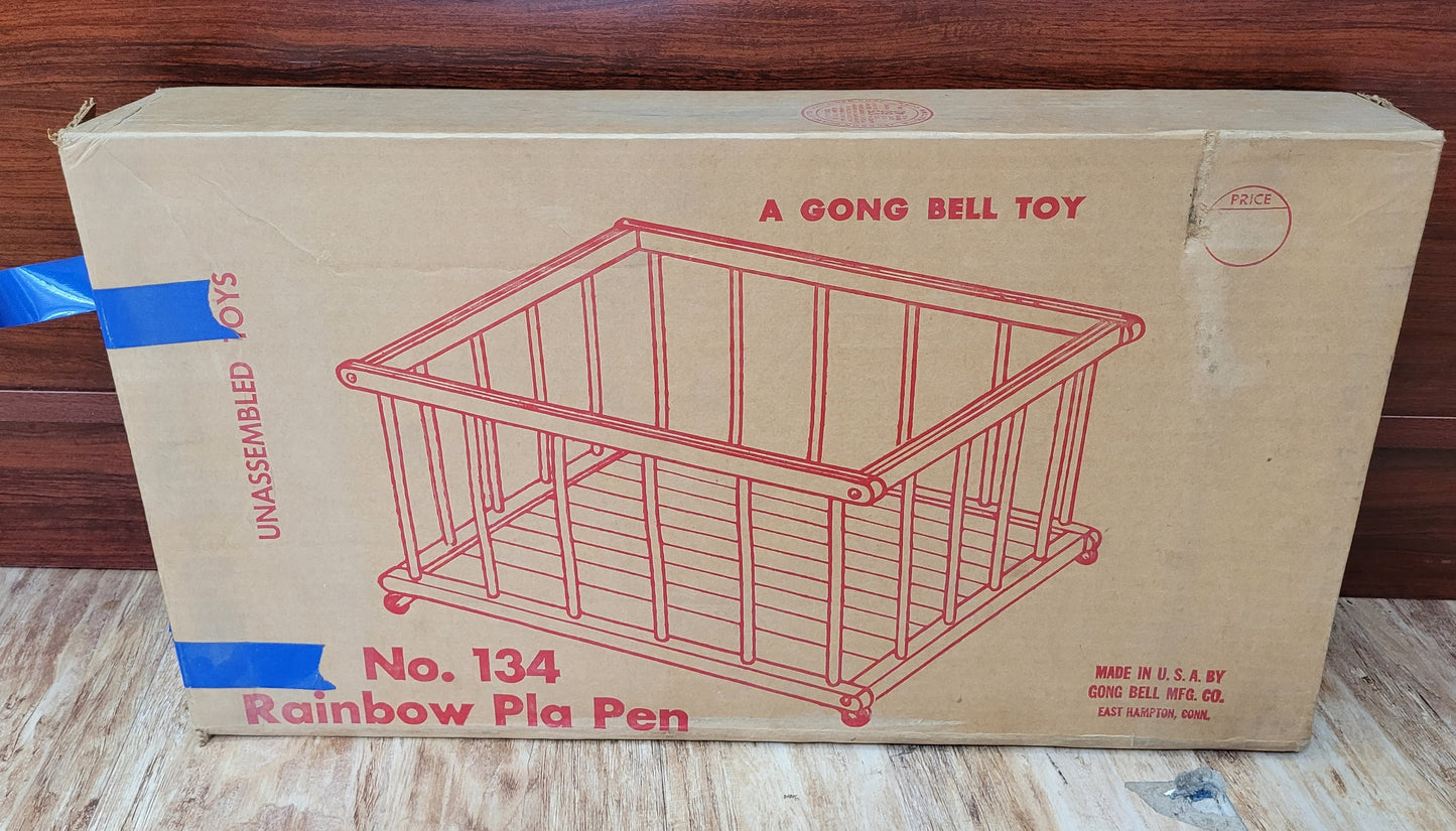Rainbow Pla Pen Gong Bell