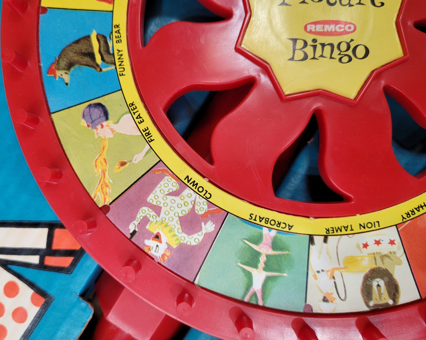 Remco Giant Wheel Picture Bingo