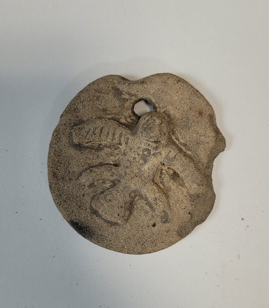 Pre-Columbian Ceramic Bird Pendant