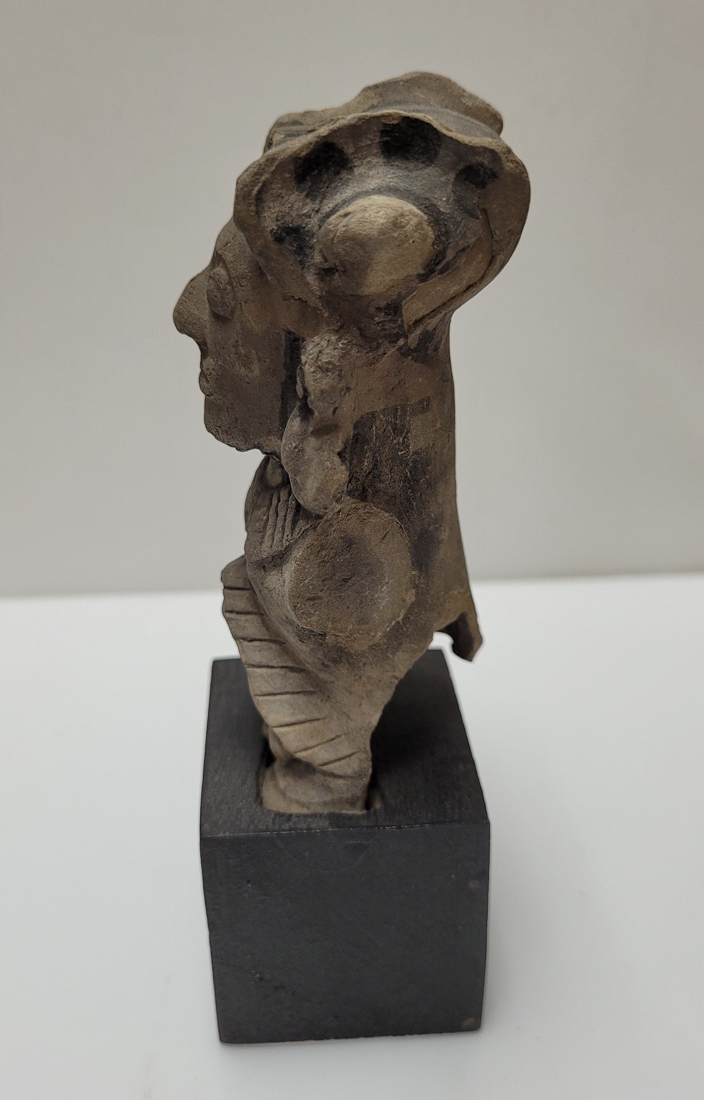 Pre-Columbian Ceramic Decorated Figurine