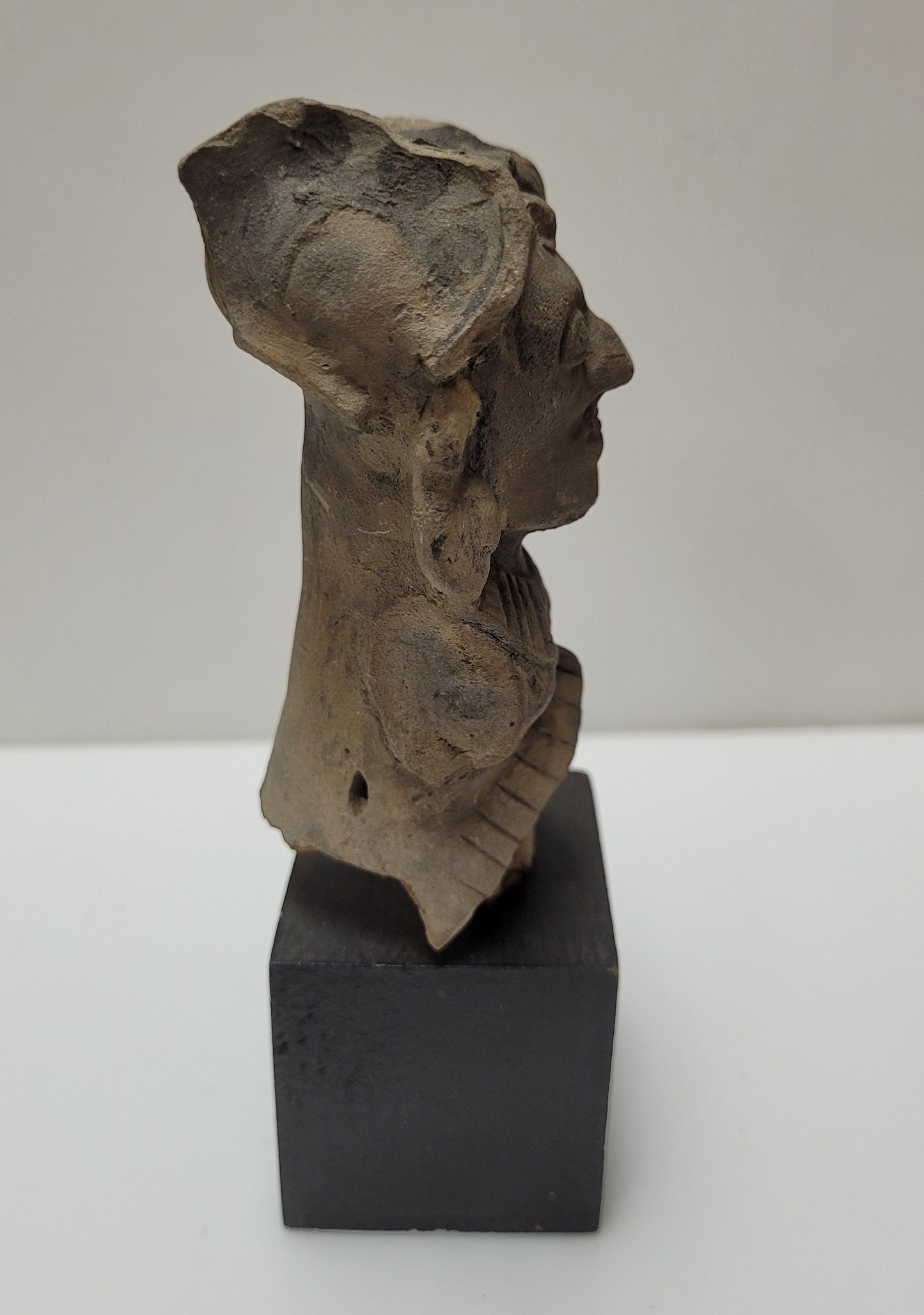 Pre-Columbian Ceramic Decorated Figurine