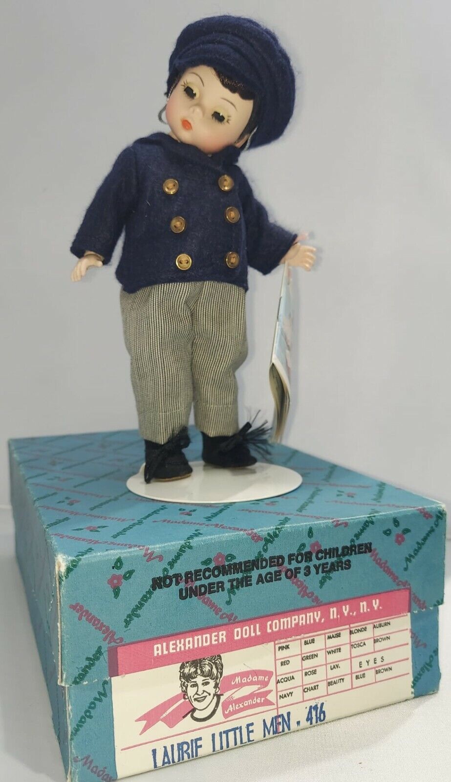 "Laurie Little Men" 416 Madame Alexander Doll