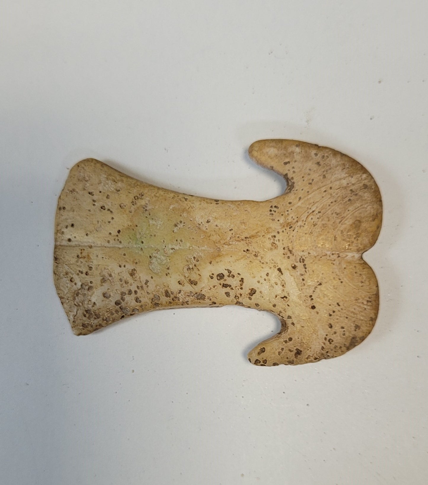 South American Bone Axe-Head Pendant