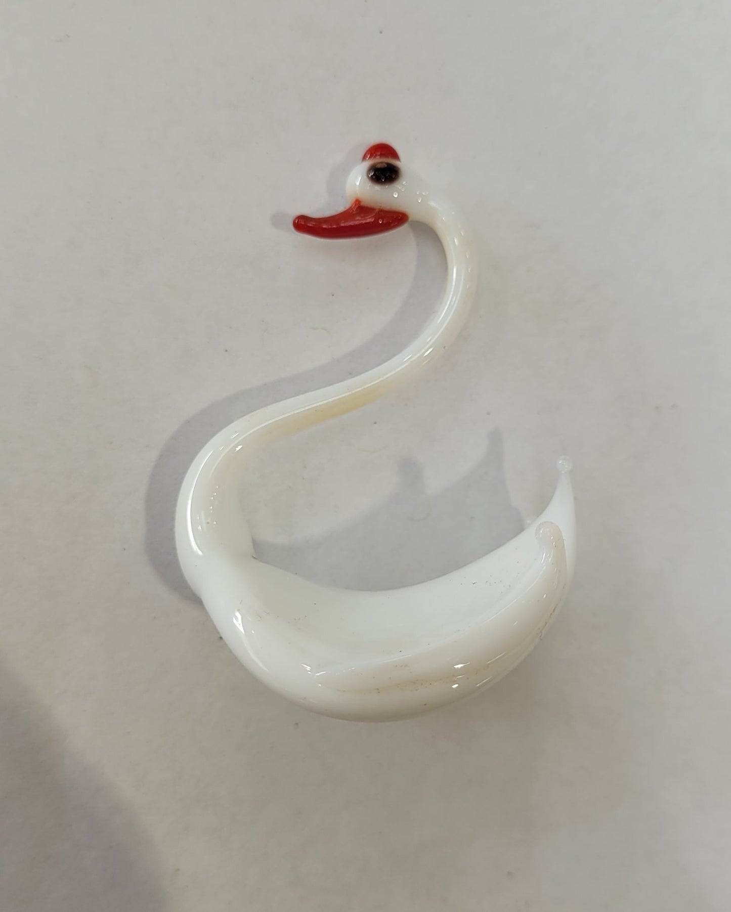 Kinetic Glass Swan