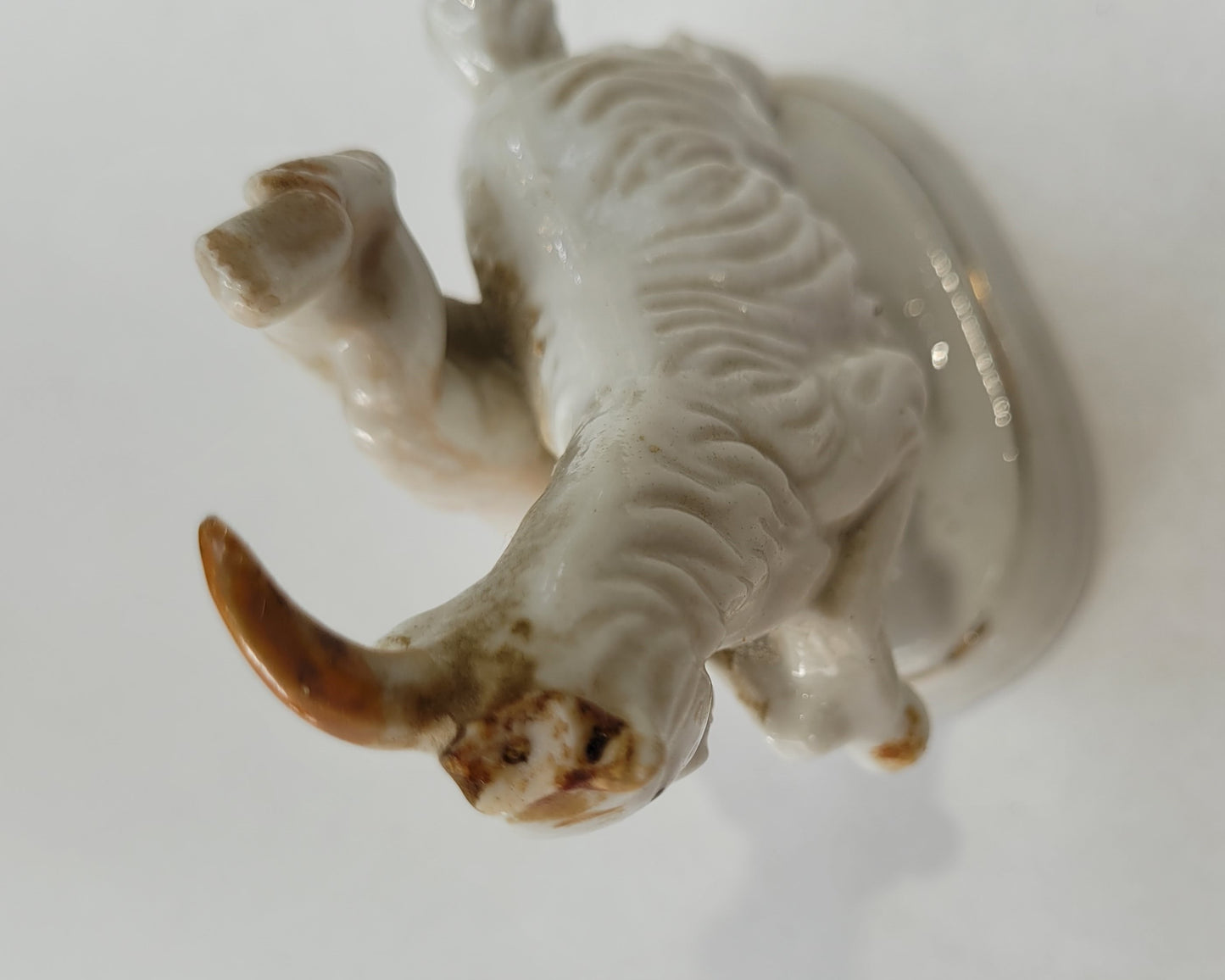 Goat Throwing Child Statue