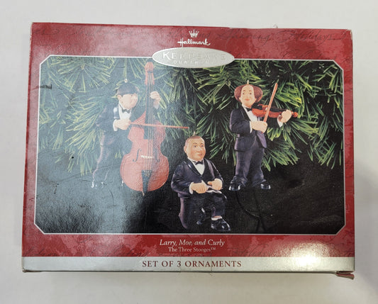 "Three Stooges" Hallmark Ornaments