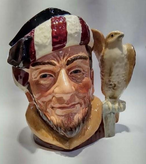 "The Falconer" Royal Doulton Toby Jug Mug D6800
