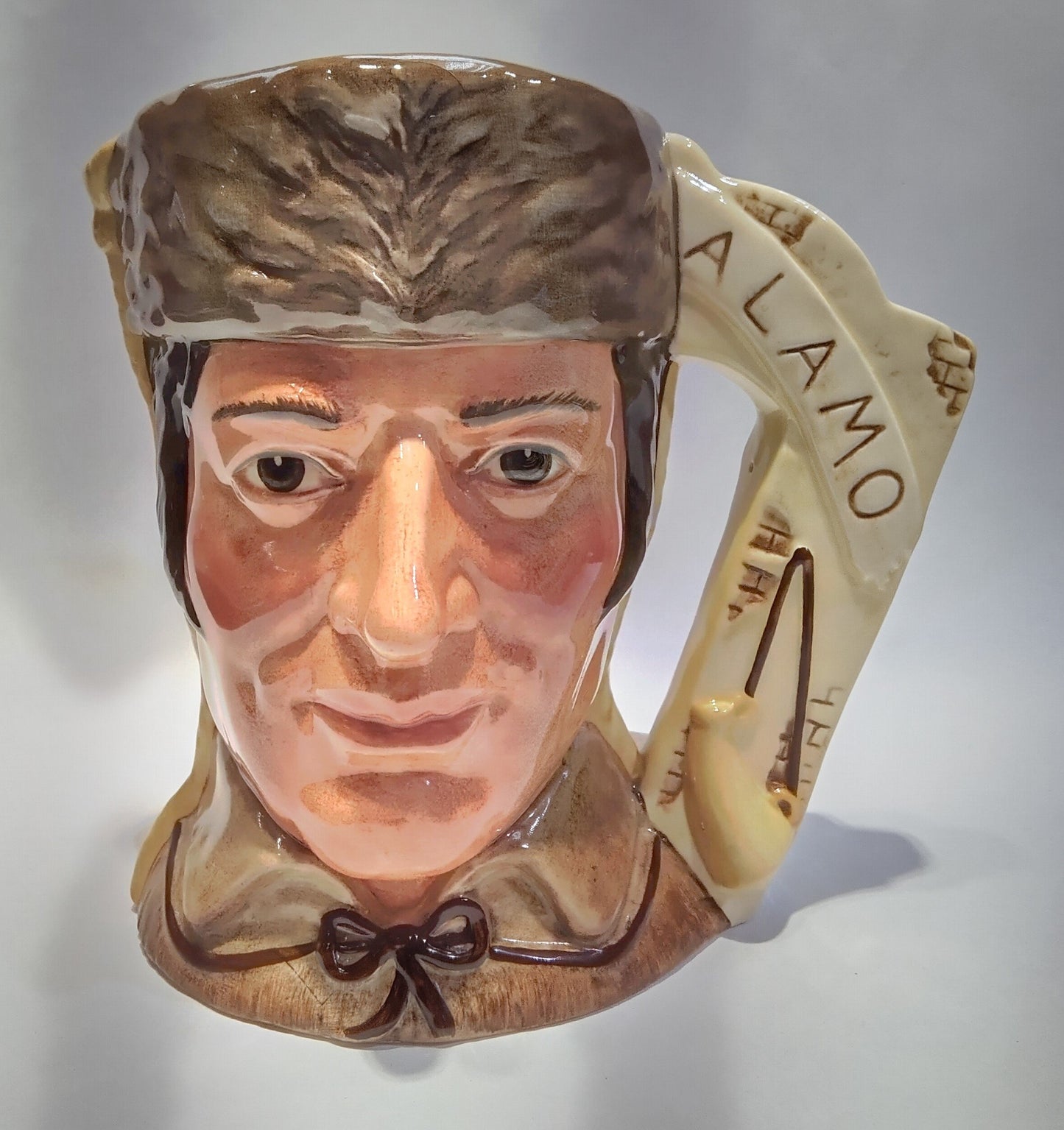 "The Battle of the Alamo" Royal Doulton Toby Jug Mug D6729