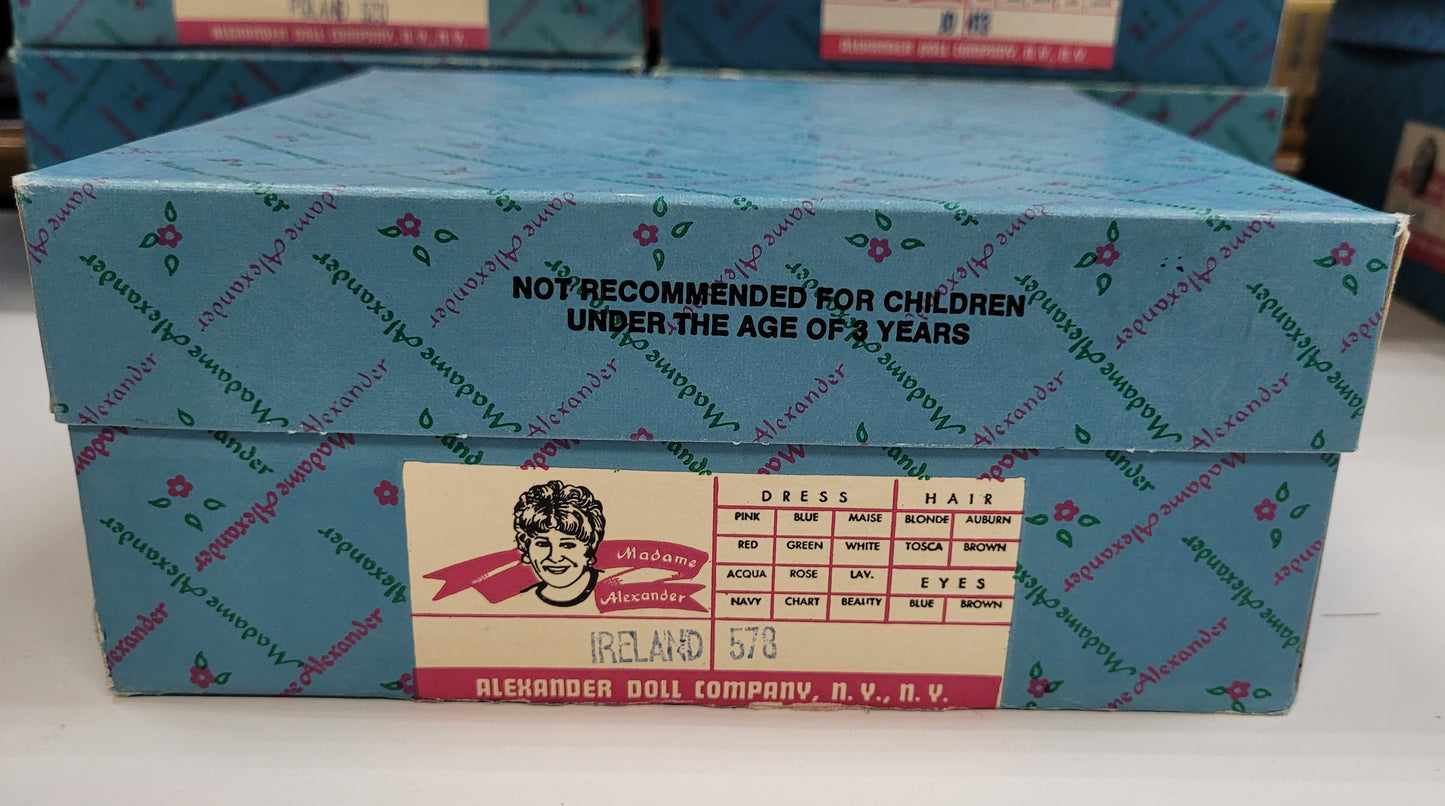 "Ireland" 578 Madame Alexander Doll