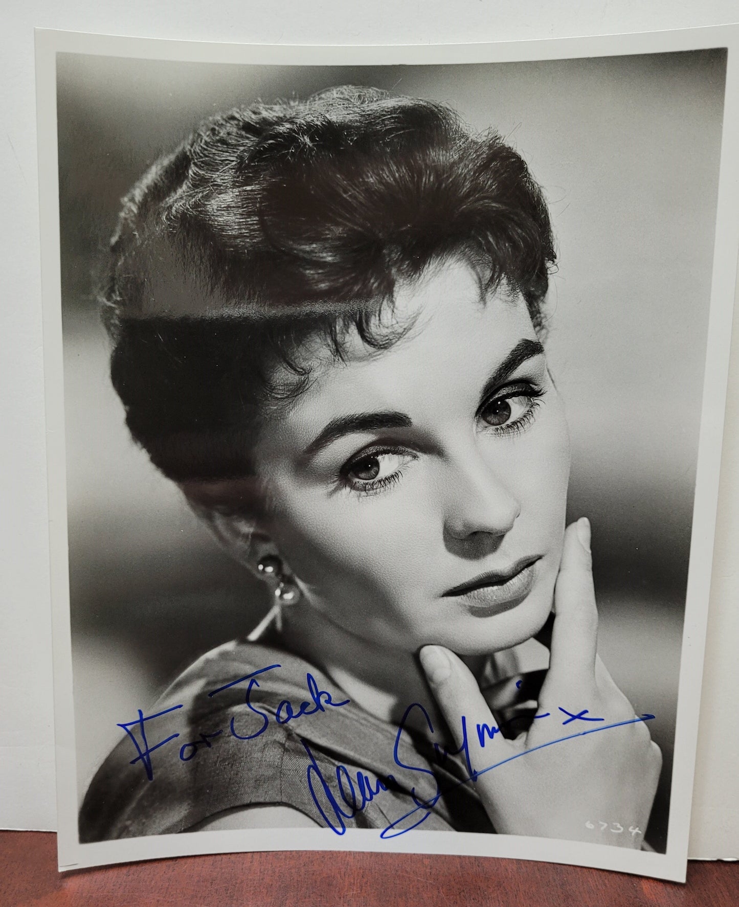 Jean Simmons Signed Photo