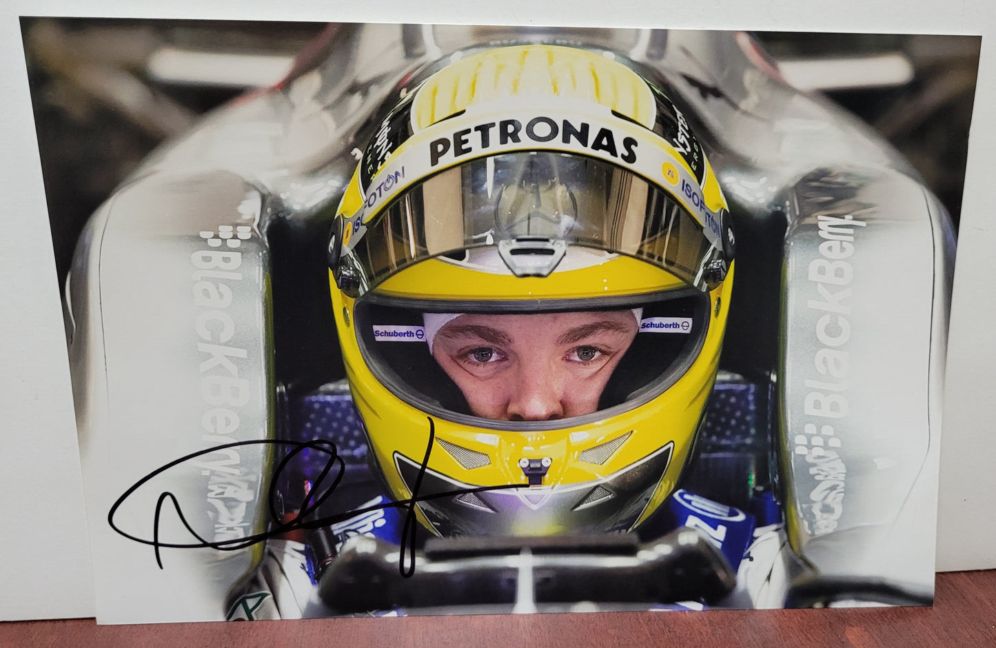 Nico Rosberg Signed Photo