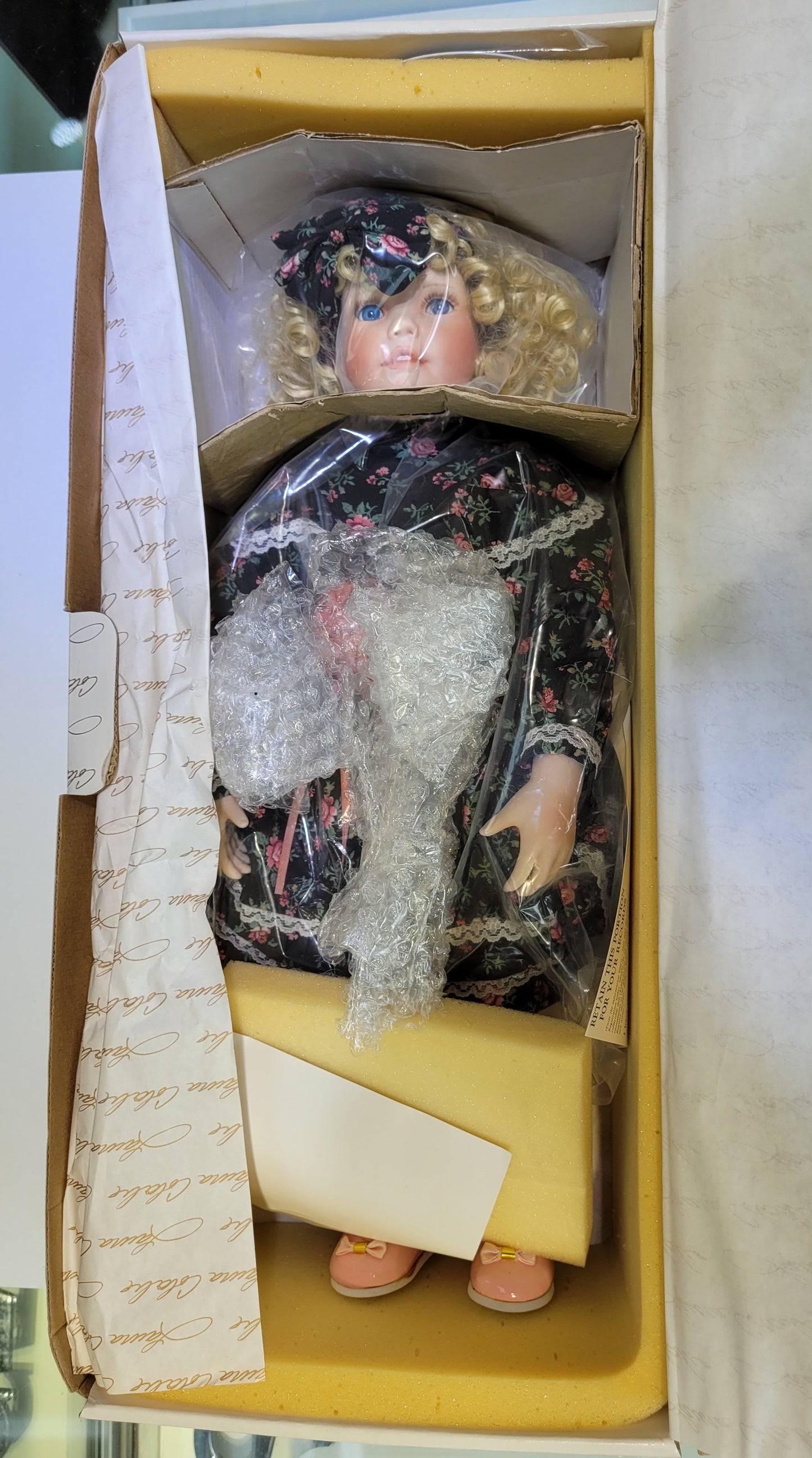 "Erika" World Gallery Porcelain Doll
