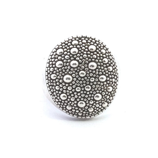 Designer $140 Michael Dawkins Sterling Starry Night Ring
