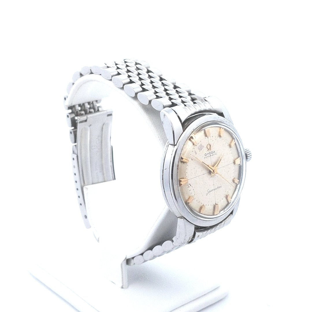 Estate $800 Stainless Steel Omega Seamaster Automatic Watch