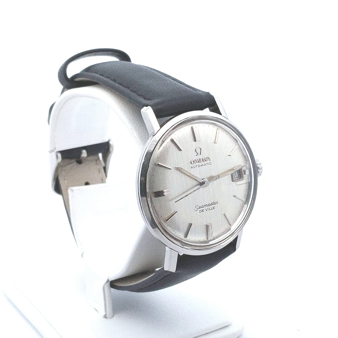 Designer $1000 Stainless Steel Omega Seamaster DeVille Automatic Watch