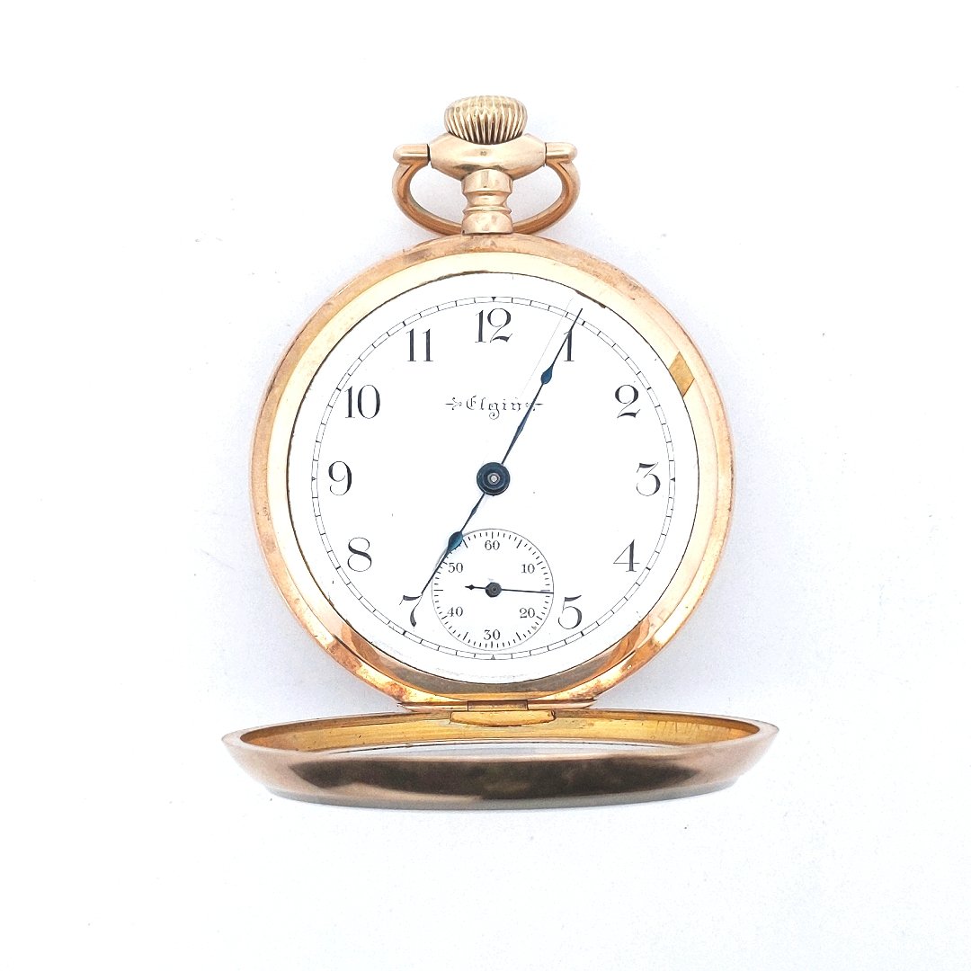 Gold Filled Elgin Monogramed Pocket Watch