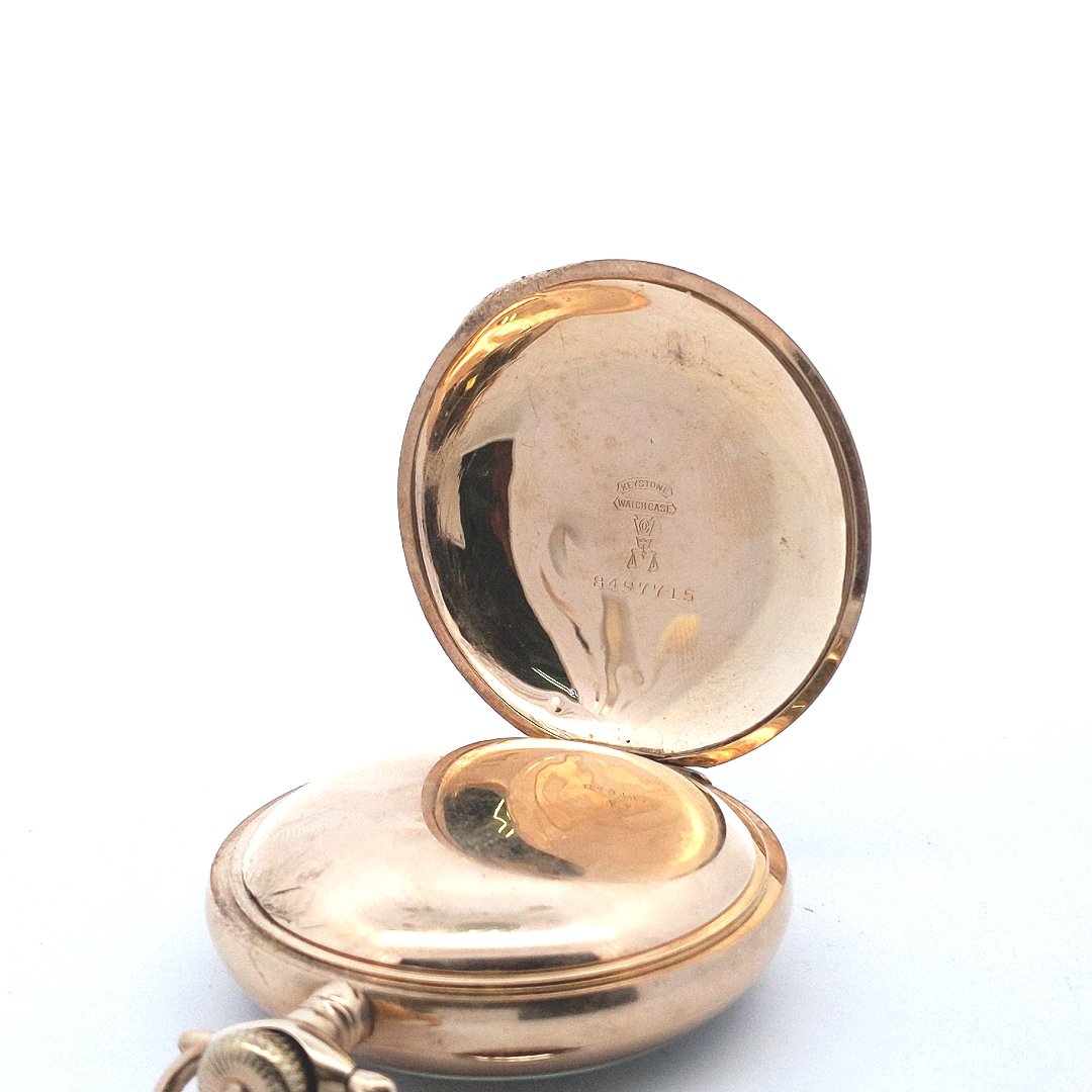 Gold Filled Elgin Monogramed Pocket Watch