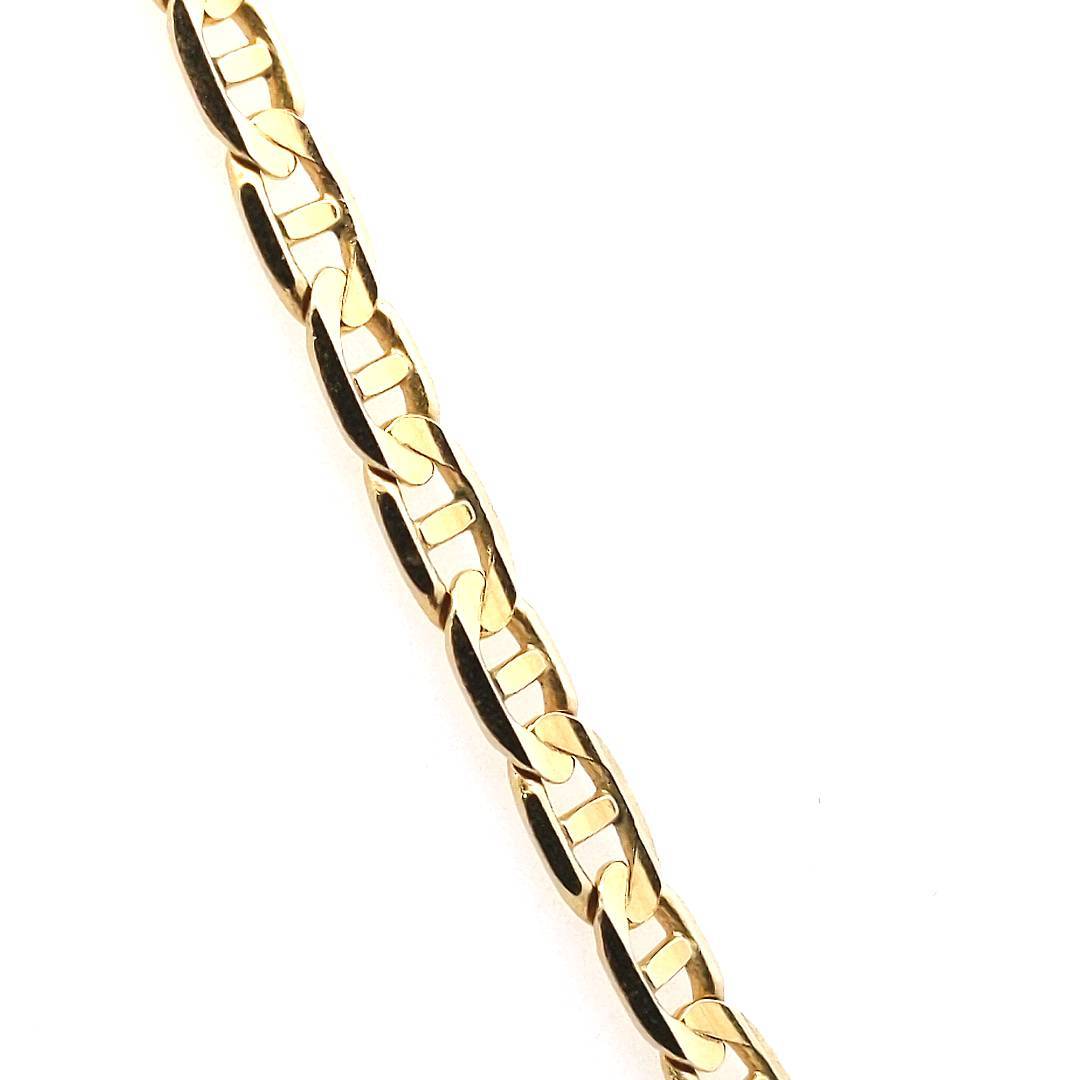 Estate $2000 14k Yellow Gold 20" Anchor Link Chain
