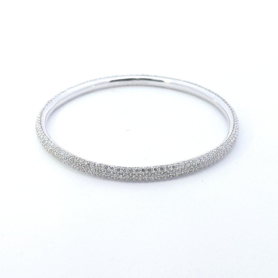 Designer $60 Sonia B. Sterling Silver CZ Bracelet