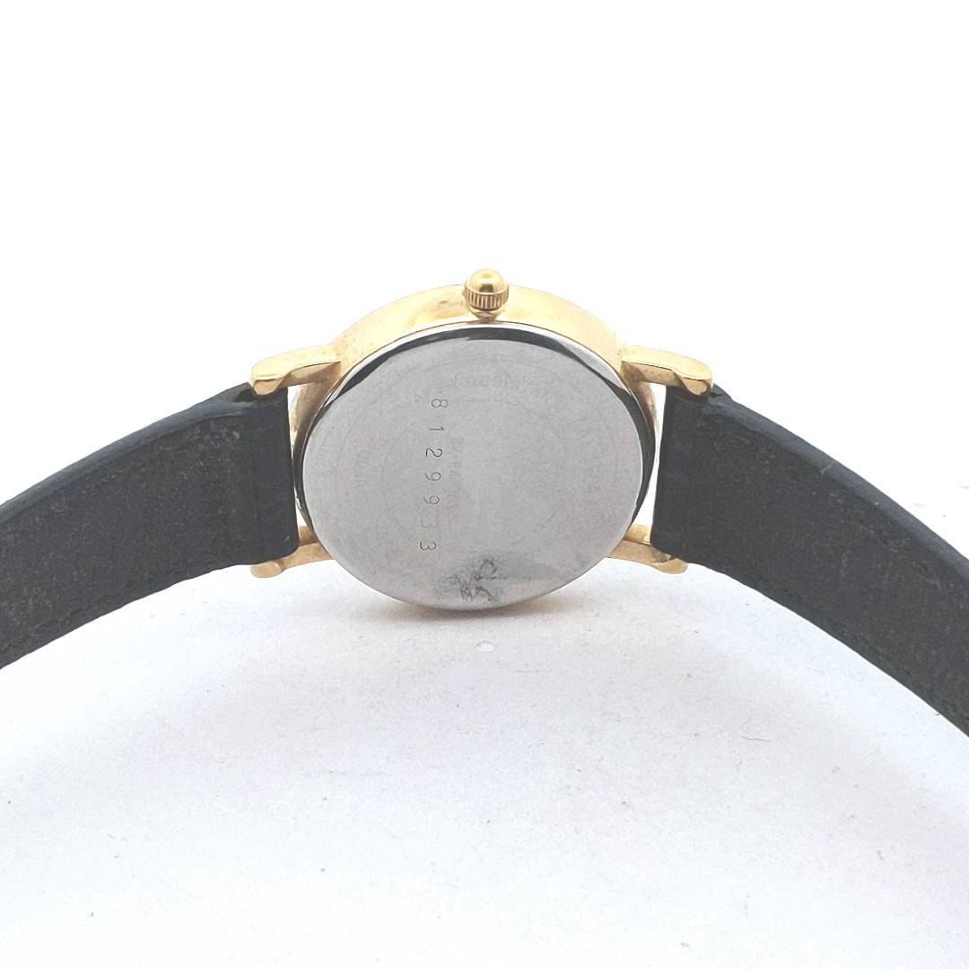 Estate $220 Gold Plated Stainless Steel Movado Museum Watch